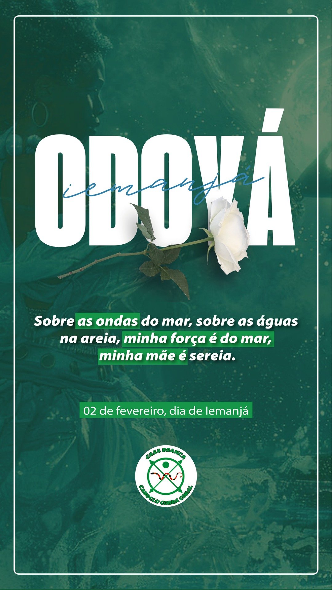 Dia Nacional de Iemanjá - Odoyá Rainha do Mar